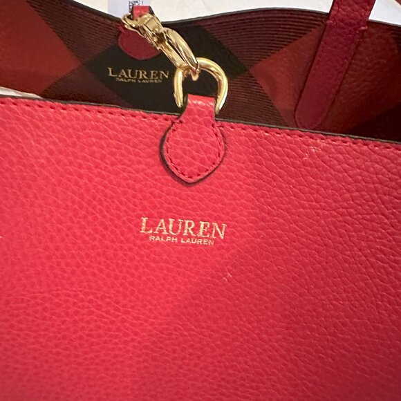 NWT Red Ralph Lauren big tote - Picture 2 of 7